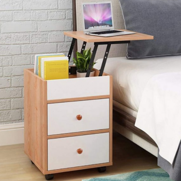 Meja Samping Tempat Tidur dengan Desain Unik